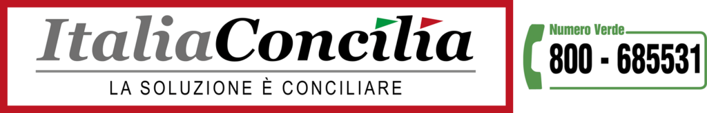 Logo Italia Concilia + Numero Verde